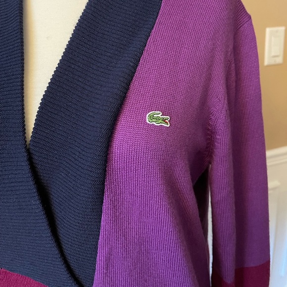 Colourful Lacoste Sweater Hoodie - Picture 3 of 13